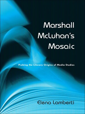 cover image of Marshall McLuhan's Mosaic